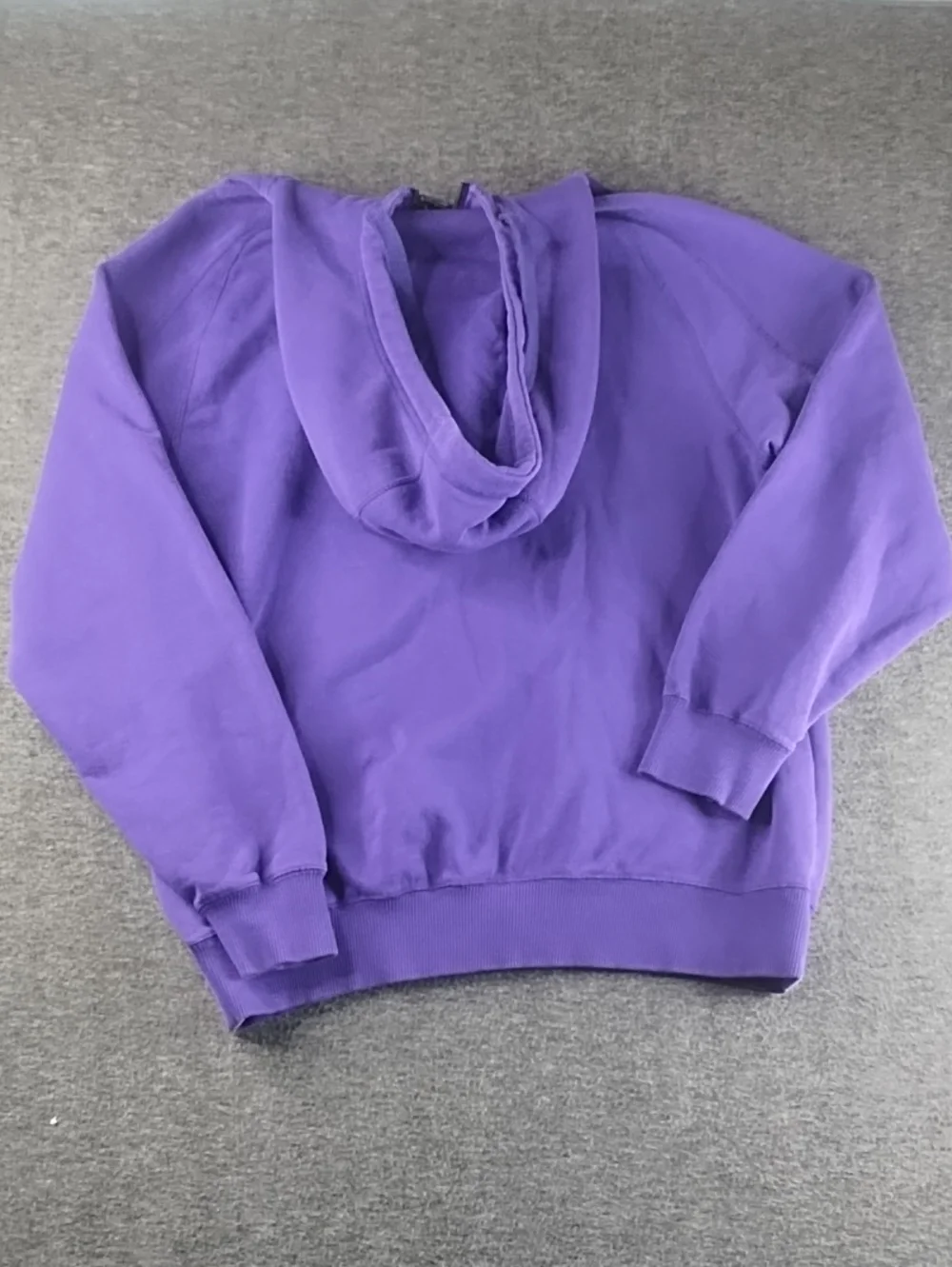 Jordan Men's Purple Full-Zip Hoodie Jacket Large
